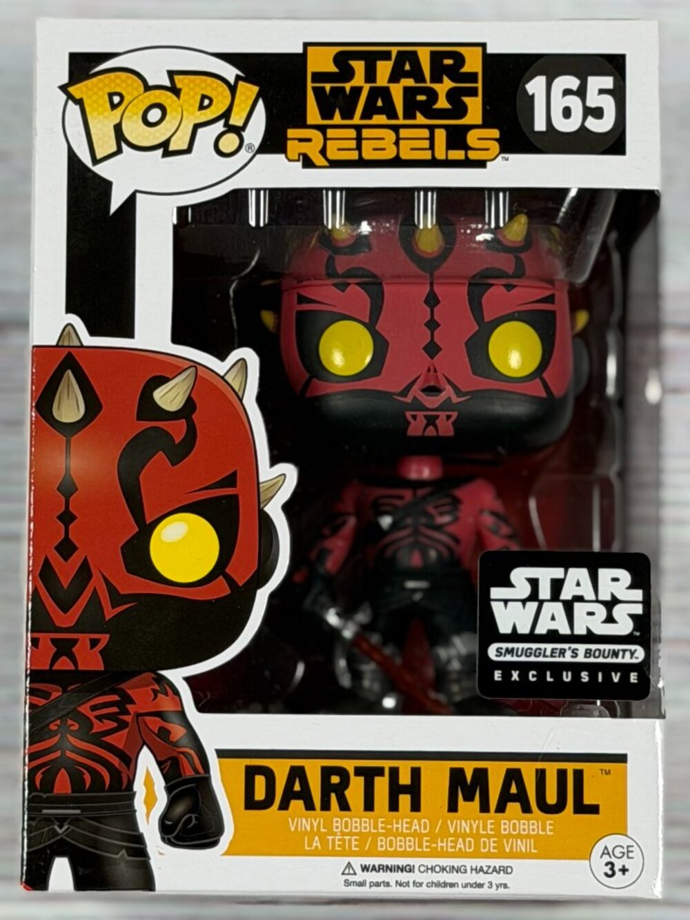 Funko Pop! Star Wars Rebels Darth Maul #165 Smuggler’s Bounty Exclusive